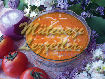 İtalyan Üsulu Pomidor Çorbası