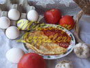 Domatesli Omlet